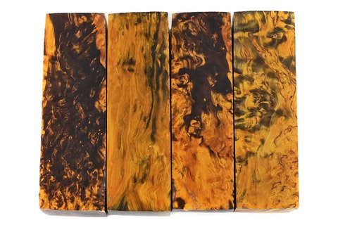 Stabilized burl birch - two-tone Thumbnail