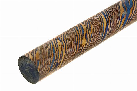 Titanium damascus round - twist Thumbnail